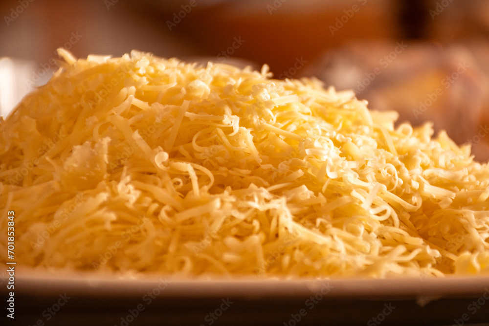 Cheese closeup