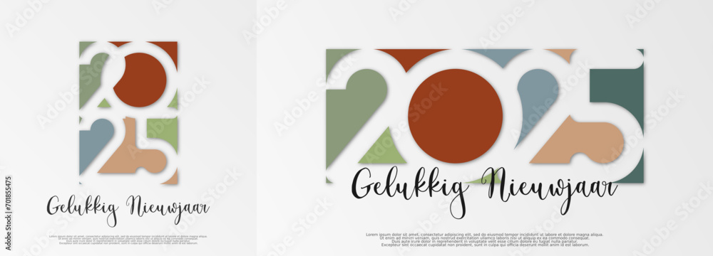 2025 - gelukkig nieuwjaar 2025