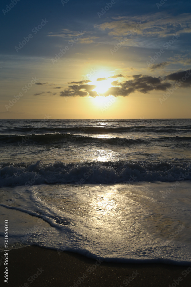 Sunrise on the Florida beach