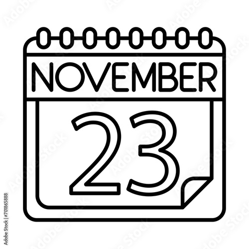 November Icon Design