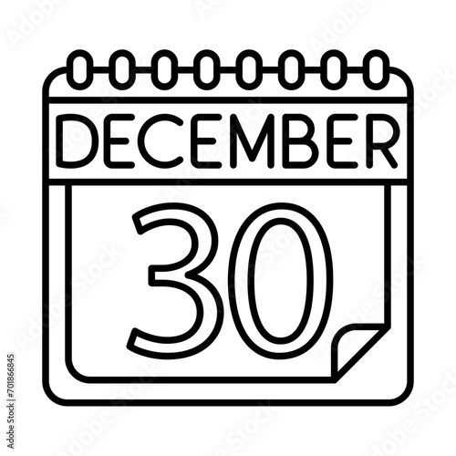 December Icon Design