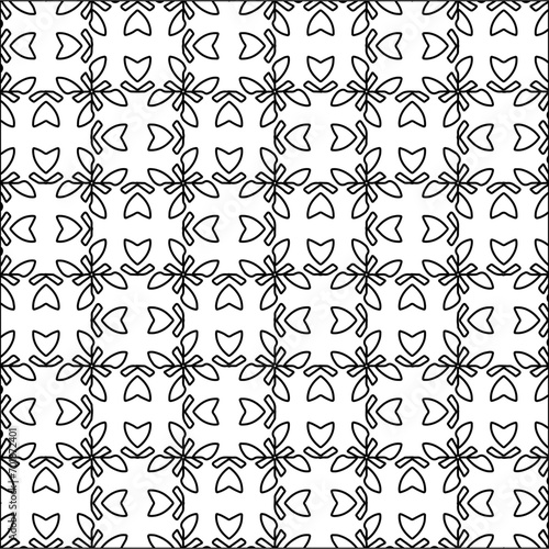 Abstract shapes.Abstract patterns from lines.White wallpaper. Vector graphics for design, textile, decoration, cover, wallpaper, web background, wrapping paper, fabric, packaging.Repeating pattern. © t2k4