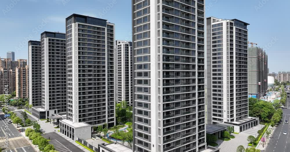view of high apartment buildings view of high apartment buildings