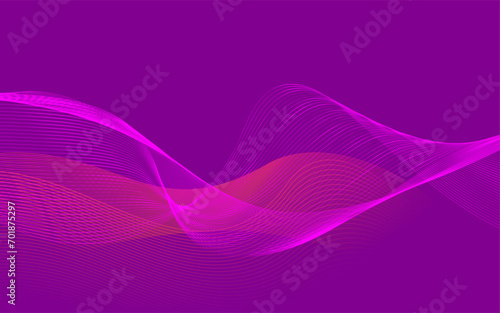 Abstract pink gradient background, Pink wave