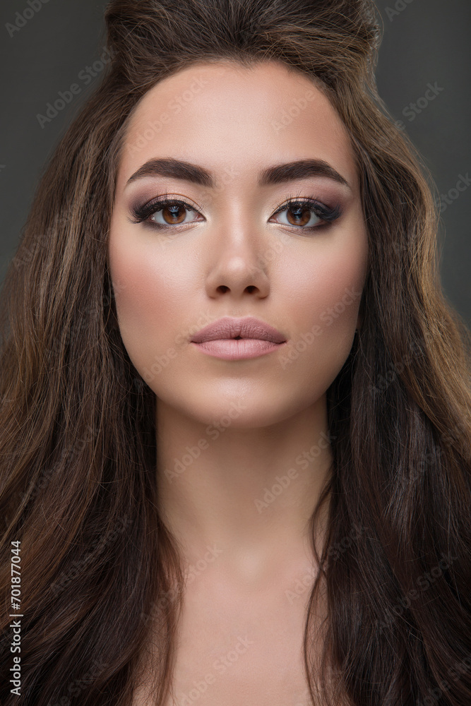Portrait of a amazing beautiful brunette woman Portrait of a amazing beautiful brunette woman