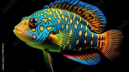 A Peacock Cichlid in high resolution