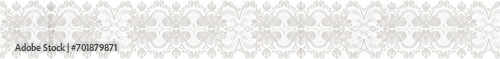 Lace fabric. Seamless and transparent texture. Lace textile pattern with soft vintage material. Pattern. Isolated cutout on transparent background