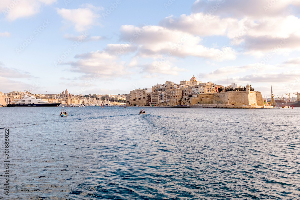 view of Cospicua, Malta 