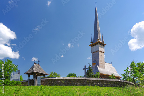 Rohia Monastery in Maramures County, Romania, Europe	 photo