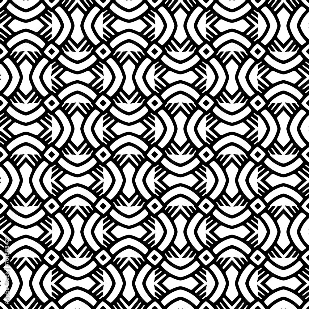 Abstract Shapes.Vector seamless black and white pattern.Design element for prints, decoration, cover, textile, digital wallpaper, web background, wrapping paper, clothing, fabric, packaging, cards.
Abstract Shapes.Vector seamless black and white pattern.Design element for prints, decoration, cover, textile, digital wallpaper, web background, wrapping paper, clothing, fabric, packaging, cards.