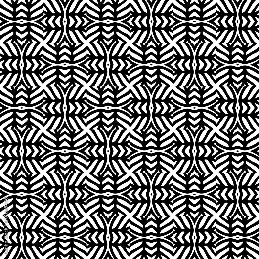 Abstract Shapes.Vector seamless black and white pattern.Design element for prints, decoration, cover, textile, digital wallpaper, web background, wrapping paper, clothing, fabric, packaging, cards.
Abstract Shapes.Vector seamless black and white pattern.Design element for prints, decoration, cover, textile, digital wallpaper, web background, wrapping paper, clothing, fabric, packaging, cards.