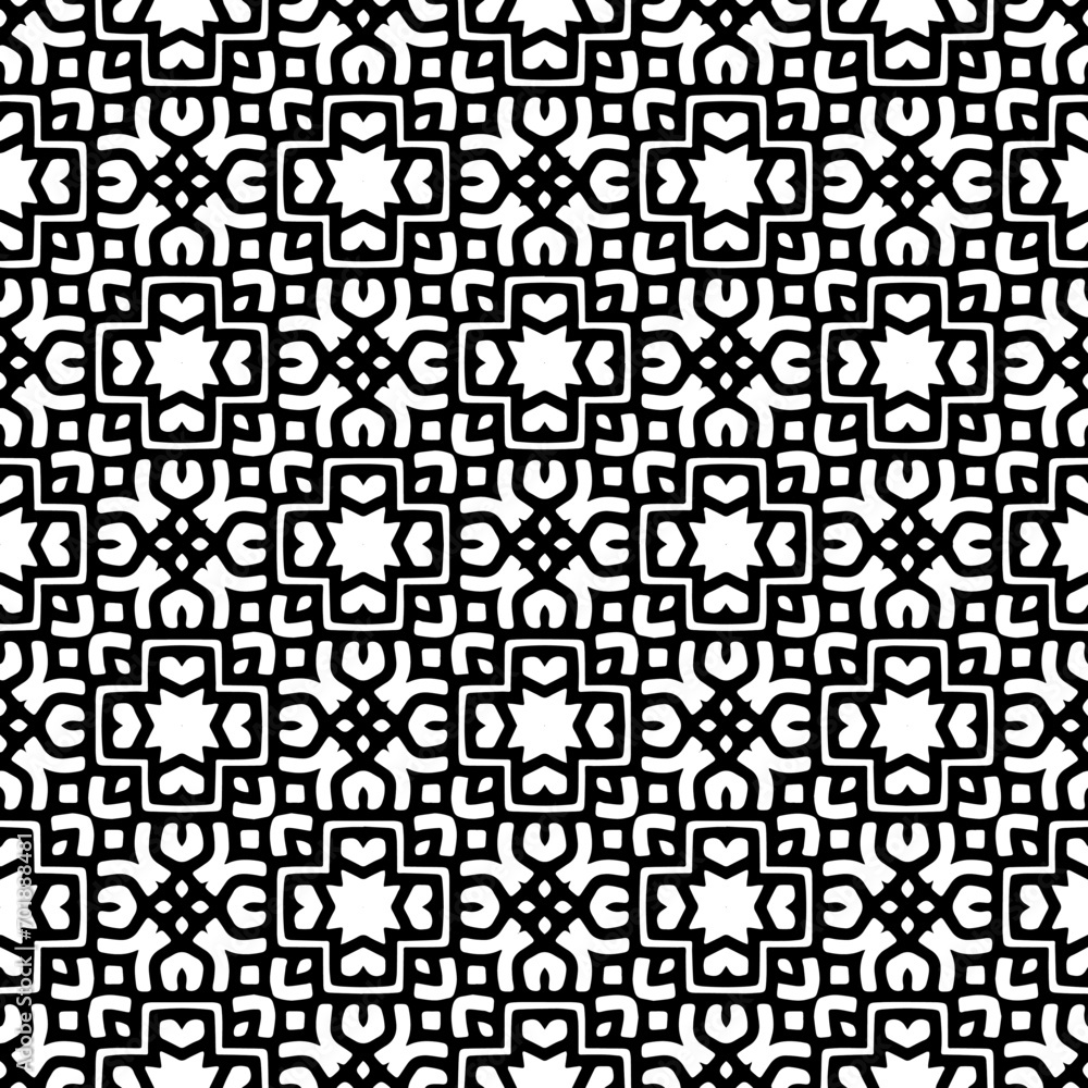 Abstract Shapes.Vector seamless black and white pattern.Design element for prints, decoration, cover, textile, digital wallpaper, web background, wrapping paper, clothing, fabric, packaging, cards.
Abstract Shapes.Vector seamless black and white pattern.Design element for prints, decoration, cover, textile, digital wallpaper, web background, wrapping paper, clothing, fabric, packaging, cards.