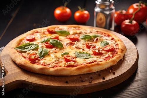 fresh Italian pizza