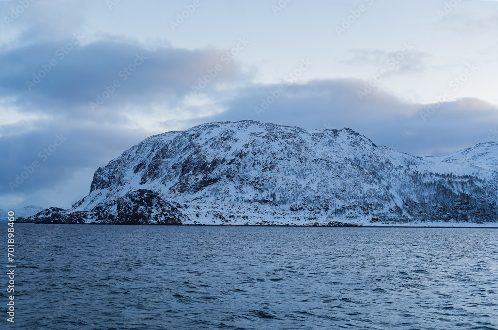 Wintertime Serenity in a Norwegian Fjord Village Wintertime Serenity in a Norwegian Fjord Village