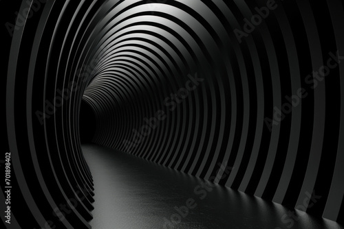 Wallpaper Mural Black gray dark texture luxurious shiny that is abstract background with patterns soft waves blur beautiful. Torontodigital.ca