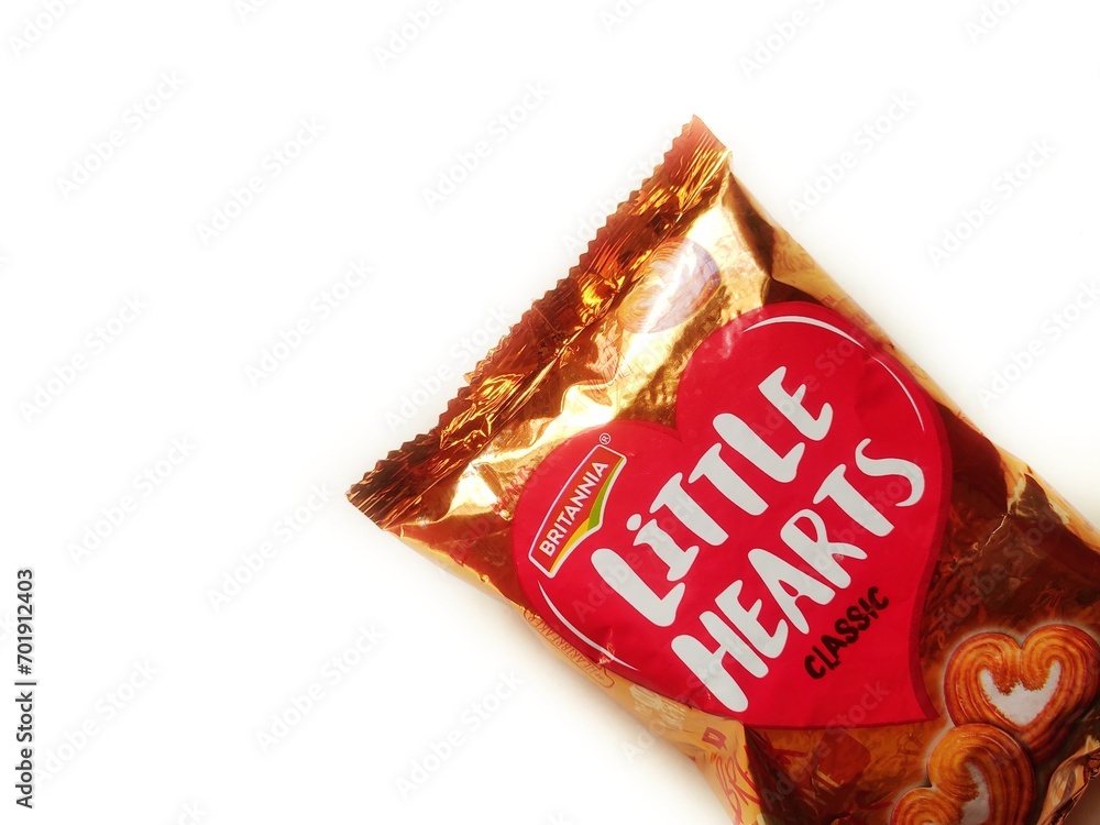 Guwahati, Assam, India December 31, 2023 Britannia Little Hearts