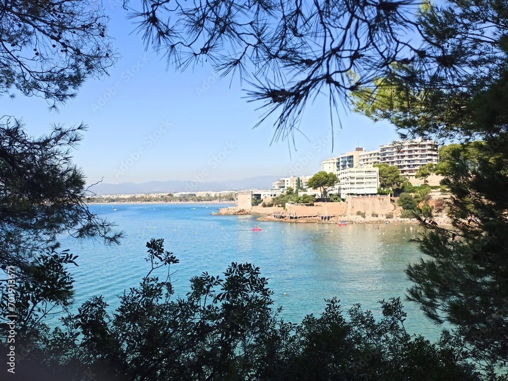 view of the spanish city of salou view of the spanish city of salou