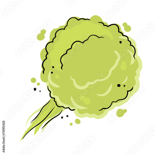Fart and smell gas. Stinky cloud effect. Toxic cartoon breath. Scent funny smoke. Comic green wind isolated on white
