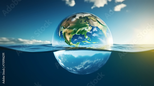 World Environment Day background, protect the environment, protect the ecological environment