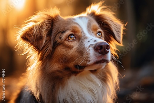 Close-up Portrait of a beautiful dog © Ivy