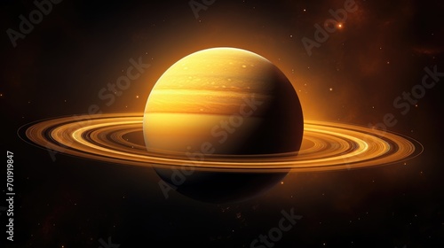 Saturn - planet of the Solar system