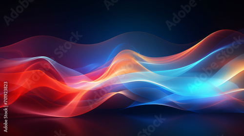 Abstract technology and dynamic background