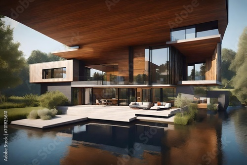 luxury home Generated with AI. © dreak