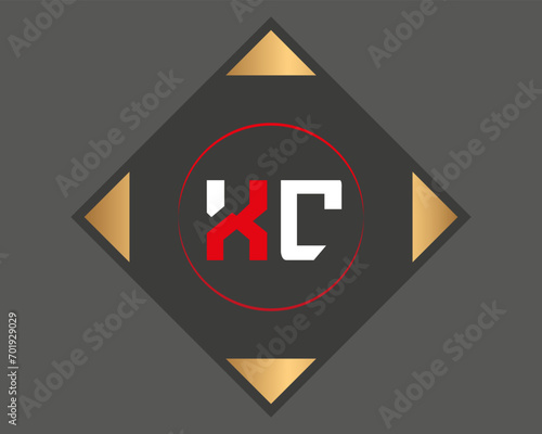 BEST UNCOMMON creative initial xc latter logo design with modern business vector template creative isolated monogram logo design IN 2024