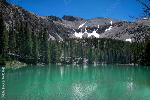 lake in the mountains