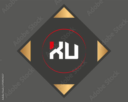 BEST UNCOMMON creative initial xu latter logo design with modern business vector template creative isolated monogram logo design IN 2024