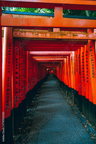 Fushimi Inari Shrine in Kyoto, Japan