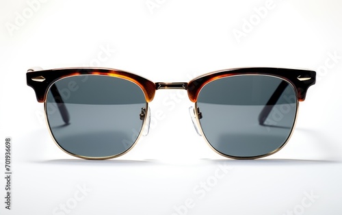 Club master eyeglasses, Club master Frames for men Isolated on white background.
