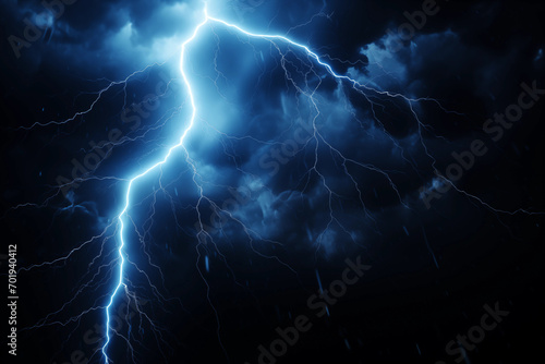 lightning on a dark background  wallpaper
