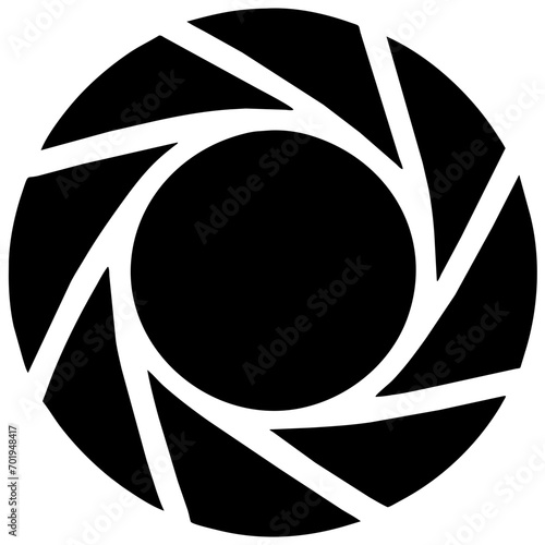 shutter aperture icon