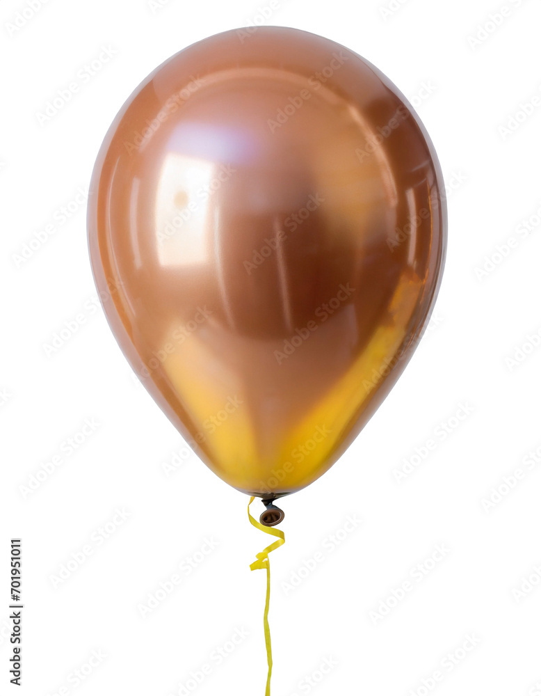 Helium balloon isolated on white background, clipping path Helium balloon isolated on white background, clipping path