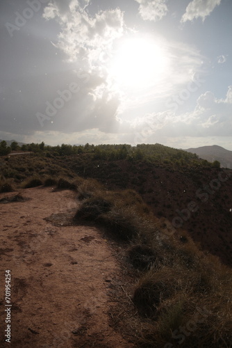 Los Coloraos Spanien Wüste - leichter Regen photo