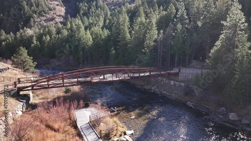 bridge over the river