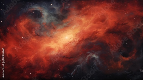 An abstract background of swirling galaxy patterns