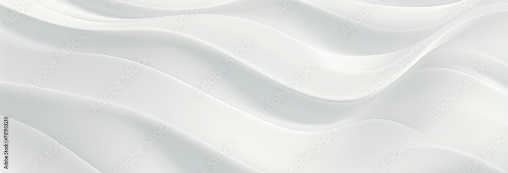 white wavy background