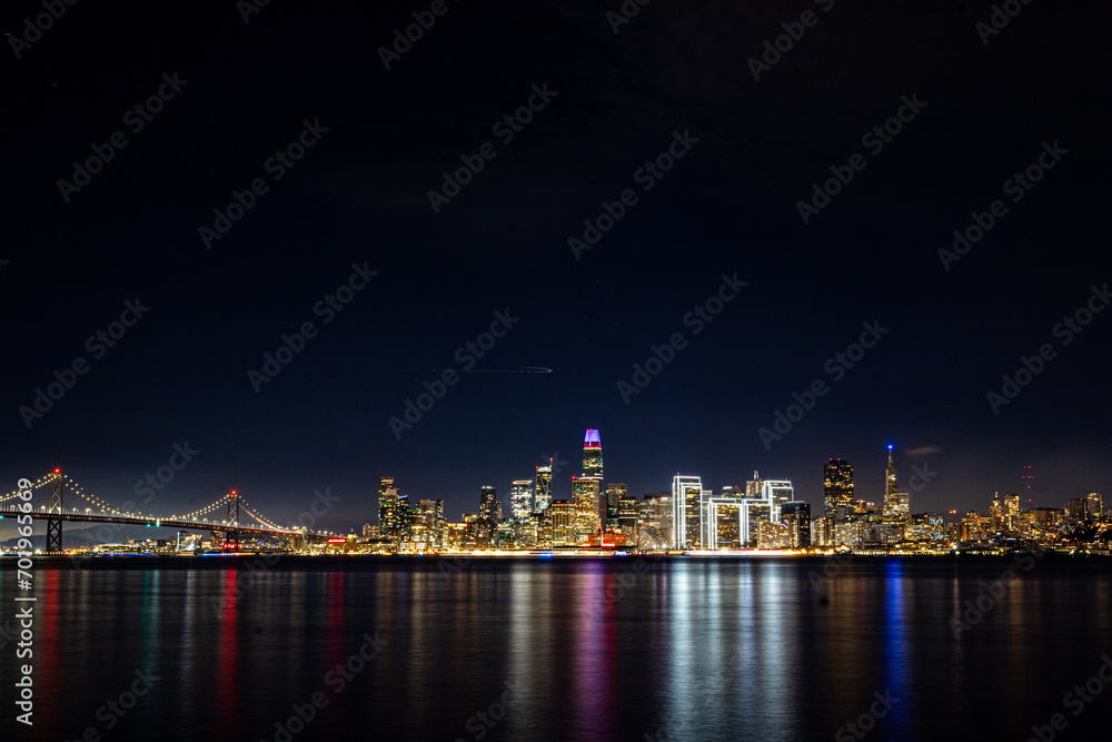 Night view in San Francisco