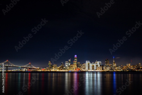 Night view in San Francisco