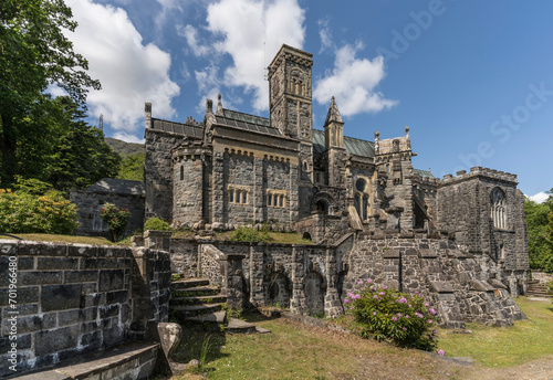 Photography St Conans kirk in the western highlands of scotland.