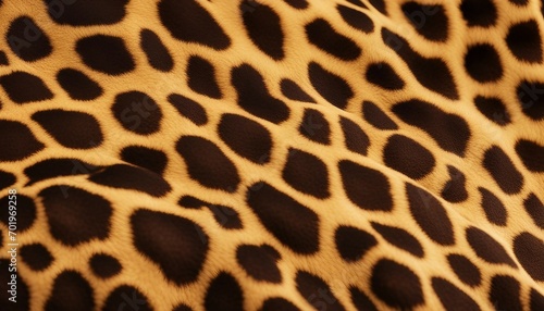 texture of print fabric striped leopard for background, close-up
