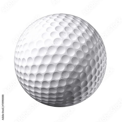 golf ball isolated on white © Anum
