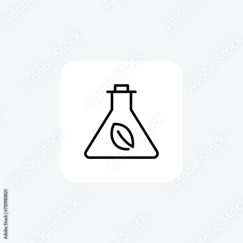 Eco-Friendly Biomass Energy Source line icon, outline icon, vector, pixel perfect icon