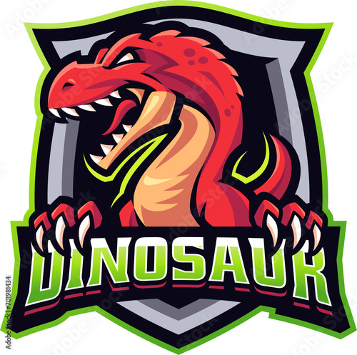 Dinosaur mascot