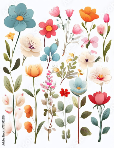 pattern with flowers