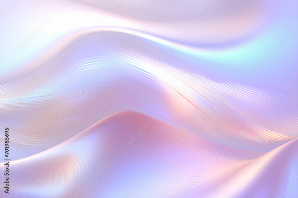Obraz premium soft wave Holographic Background