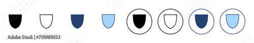 Free Download Shield icon vector. Protection icon. Security sign and symbol - GFXLoad