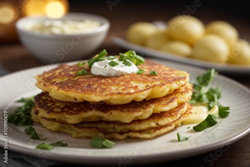 stack of pancakes (Kartoffelpuffer)